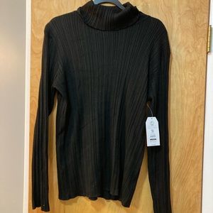 NWT black turtleneck